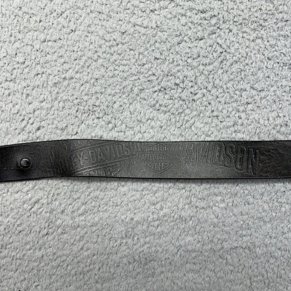 Harley-Davidson‎ Belt Buckle 97795-07V Nemesis Metal w/ 97660-07VM Size 36 Belt